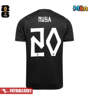 Norge Antonio Nusa #20 Bortatröja VM 2026 Kortärmad